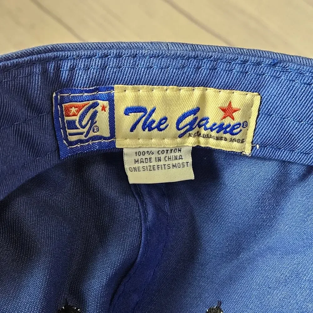 The Game St. Philip's College 1898 Baseball Cap Hat Men's Adjustable Royal Blue